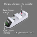 Dok Pengecasan PS5 dengan 2 Jenis C Adaptor